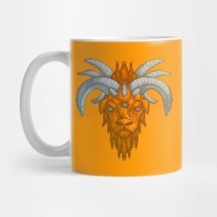 Gold Demonic Argali Mug